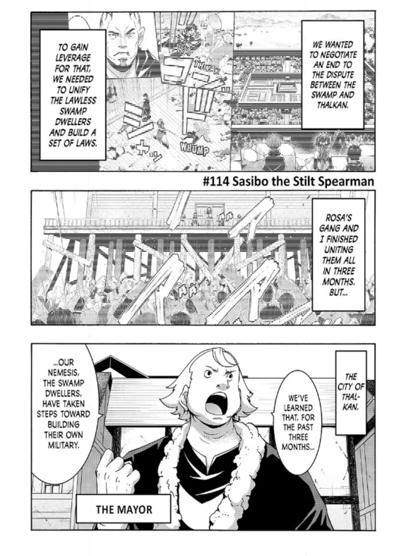100-man no Inochi no Ue ni Ore wa Tatte Iru Chapter 114 page 1