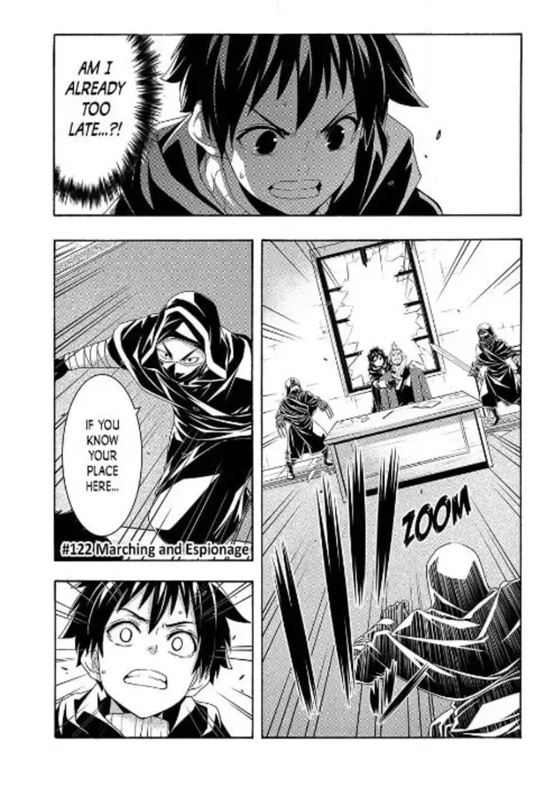 100-man no Inochi no Ue ni Ore wa Tatte Iru Chapter 122 page 1