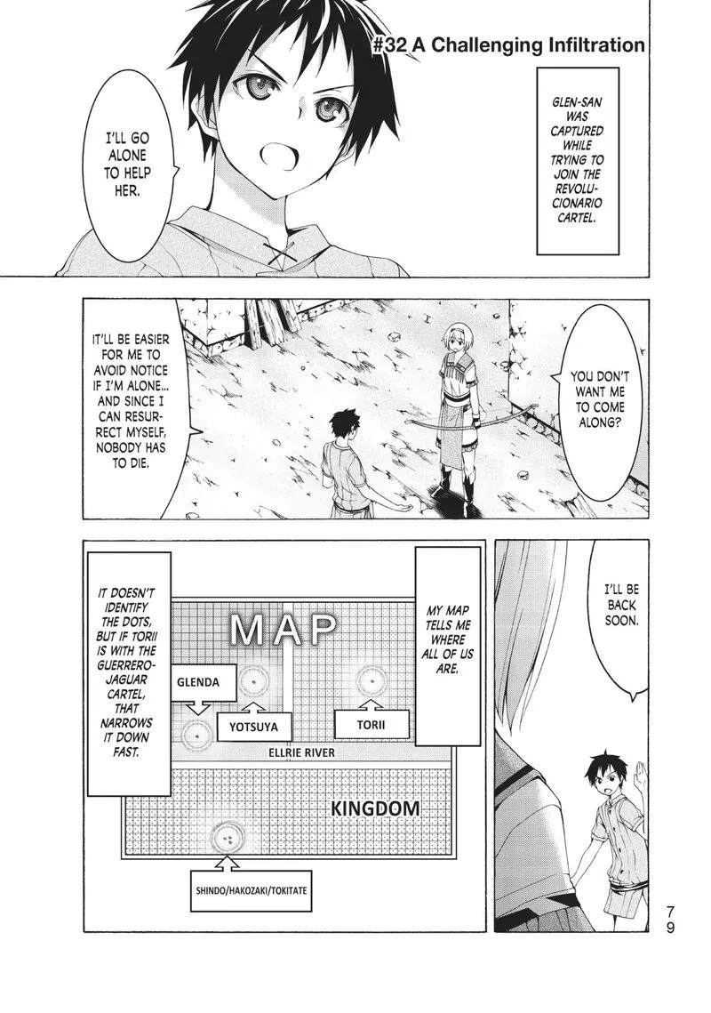 100-man no Inochi no Ue ni Ore wa Tatte Iru Chapter 32 page 1