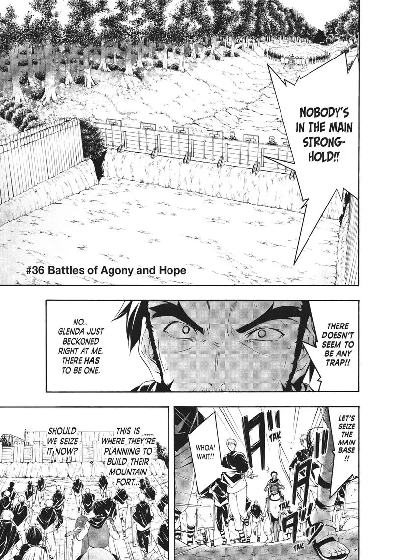 100-man no Inochi no Ue ni Ore wa Tatte Iru Chapter 36 page 1