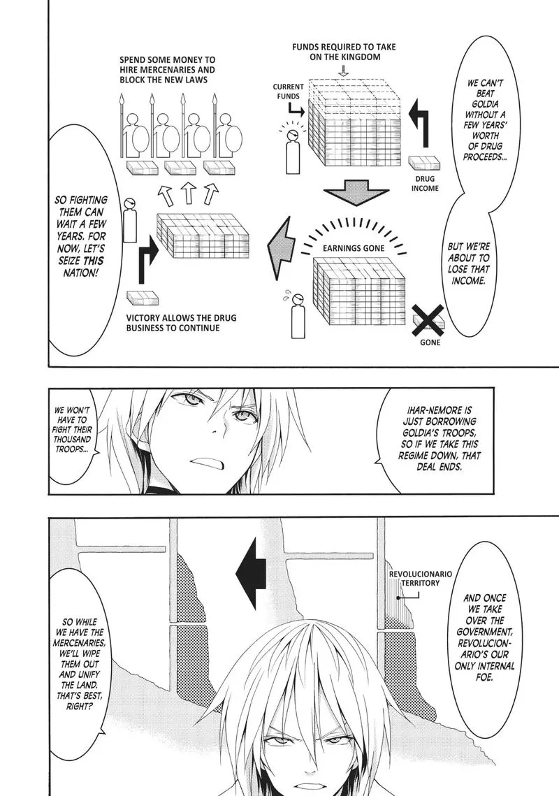 100-man no Inochi no Ue ni Ore wa Tatte Iru Chapter 38 page 28