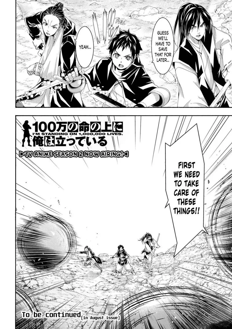 100-man no Inochi no Ue ni Ore wa Tatte Iru Chapter 61 page 37