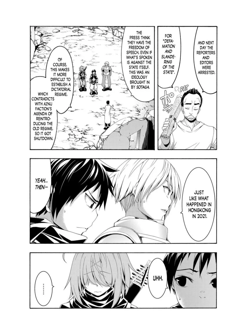 100-man no Inochi no Ue ni Ore wa Tatte Iru Chapter 71 page 8