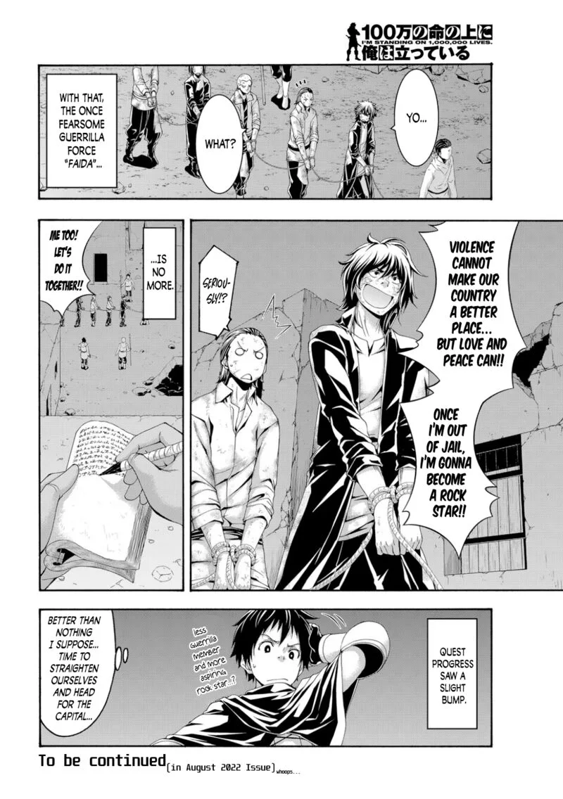 100-man no Inochi no Ue ni Ore wa Tatte Iru Chapter 73 page 35