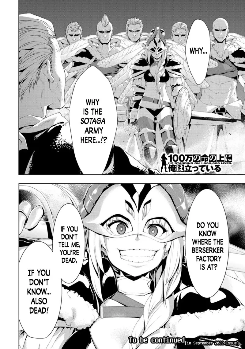 100-man no Inochi no Ue ni Ore wa Tatte Iru Chapter 74 page 36