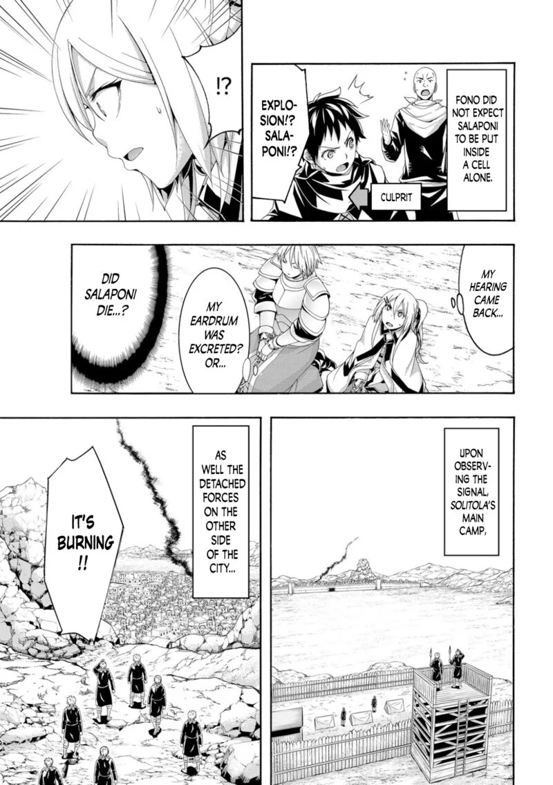100-man no Inochi no Ue ni Ore wa Tatte Iru Chapter 81 page 35