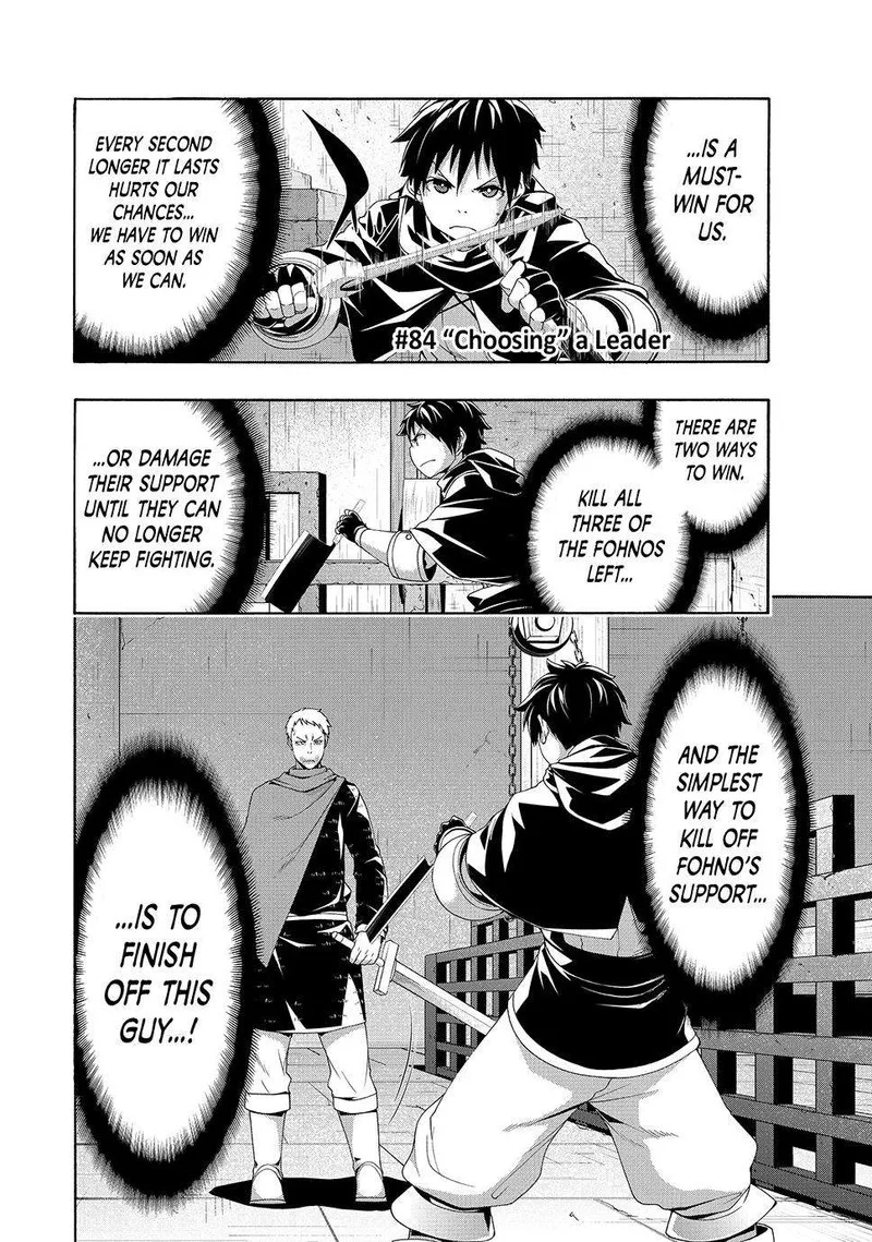 100-man no Inochi no Ue ni Ore wa Tatte Iru Chapter 84 page 2