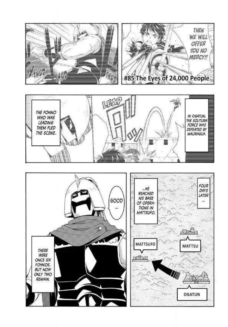 100-man no Inochi no Ue ni Ore wa Tatte Iru Chapter 85 page 1