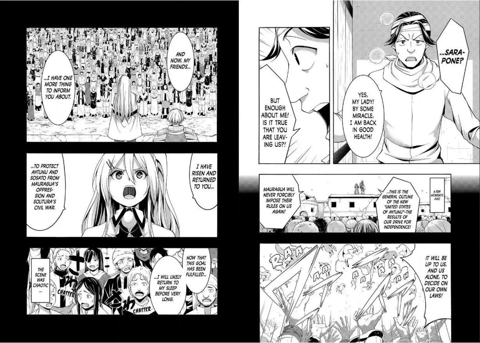 100-man no Inochi no Ue ni Ore wa Tatte Iru Chapter 86 page 9