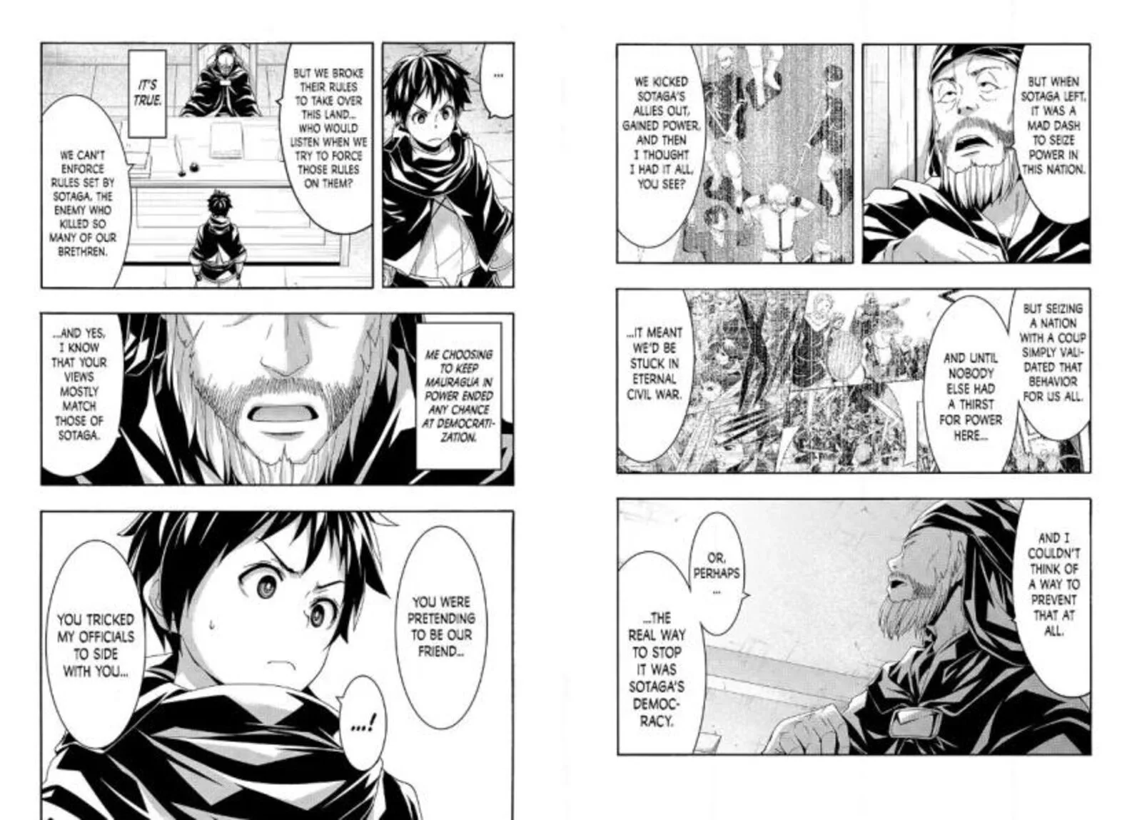 100-man no Inochi no Ue ni Ore wa Tatte Iru Chapter 87 page 12