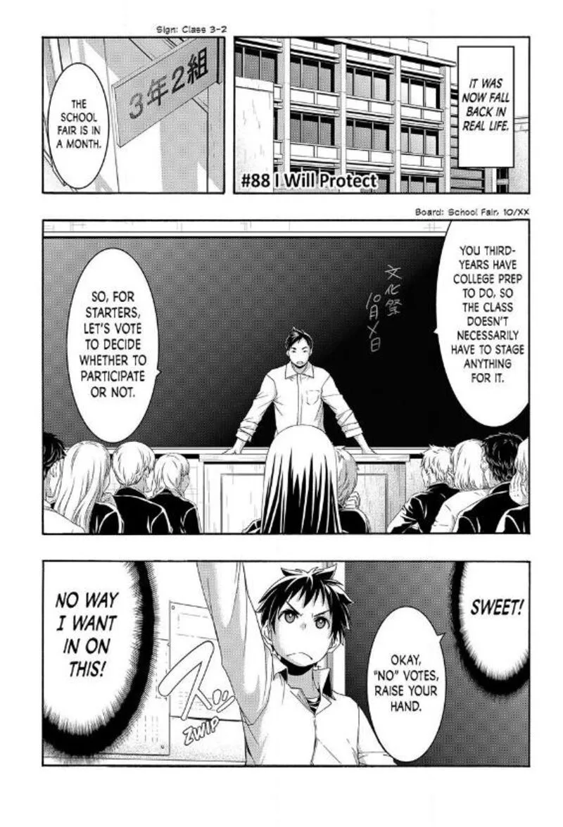 100-man no Inochi no Ue ni Ore wa Tatte Iru Chapter 88 page 1