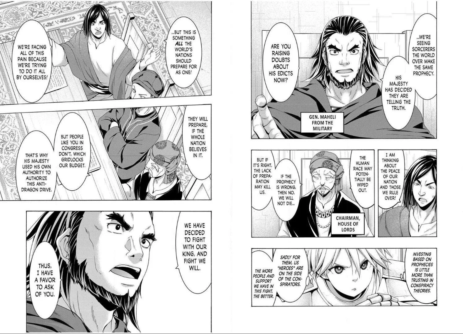 100-man no Inochi no Ue ni Ore wa Tatte Iru Chapter 96 page 8