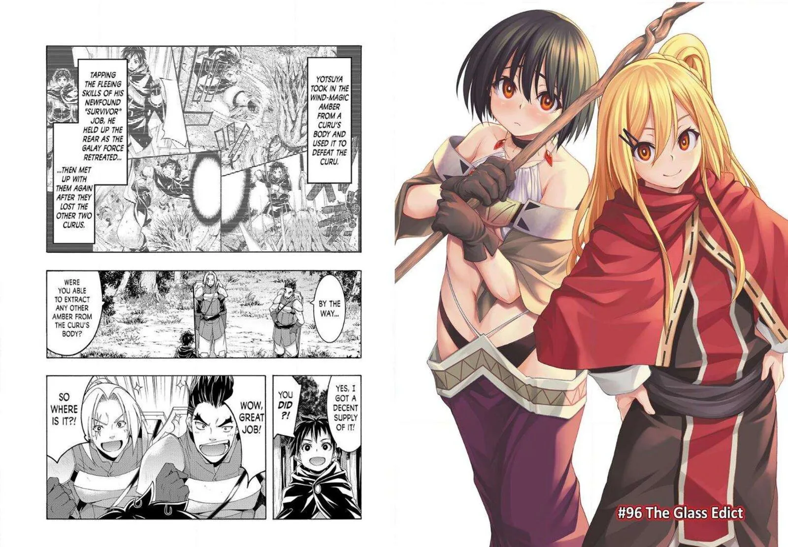 100-man no Inochi no Ue ni Ore wa Tatte Iru Chapter 96 page 1
