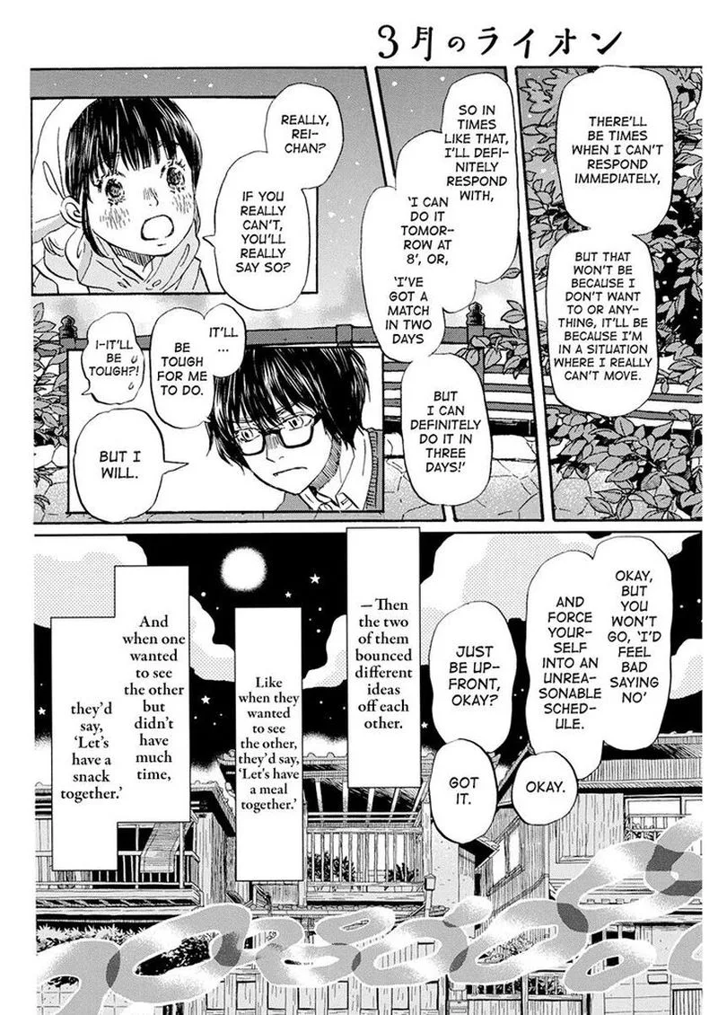 3 Gatsu no Lion Chapter 180 page 6