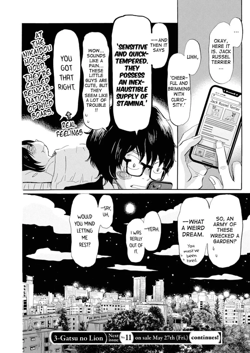 3 Gatsu no Lion Chapter 191 page 8