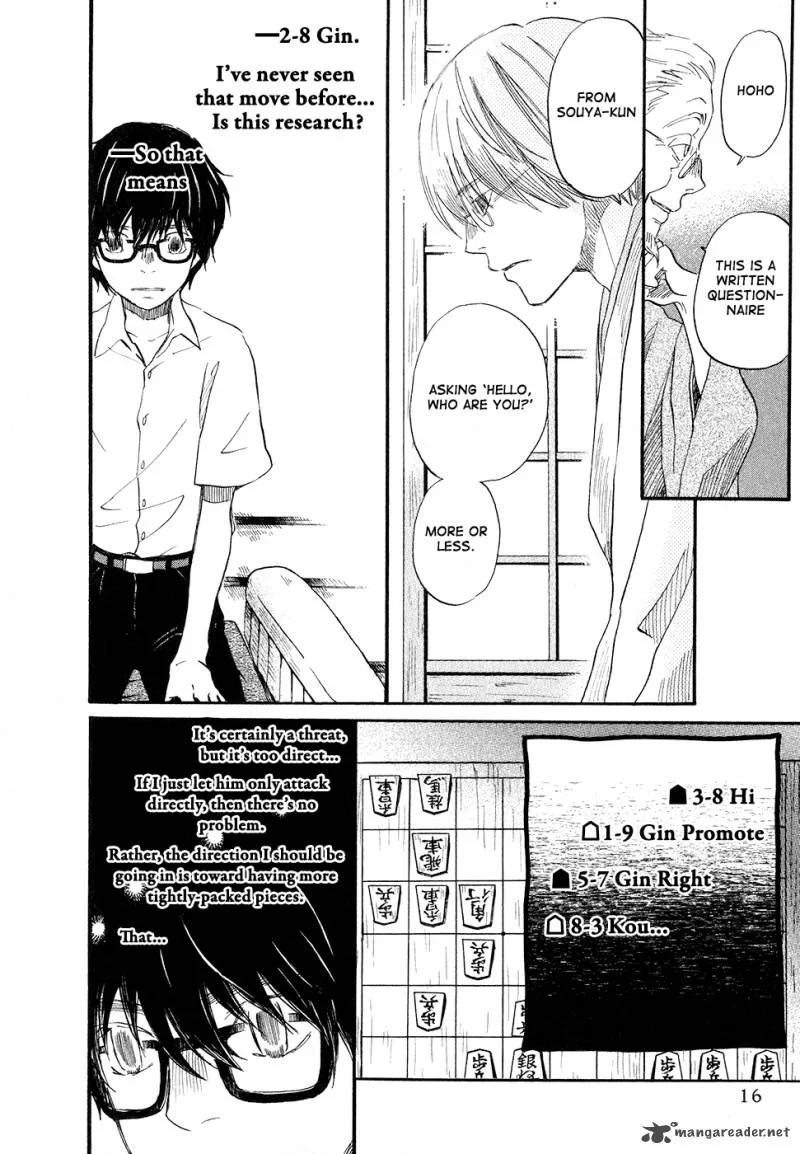 3 Gatsu no Lion Chapter 74 page 14