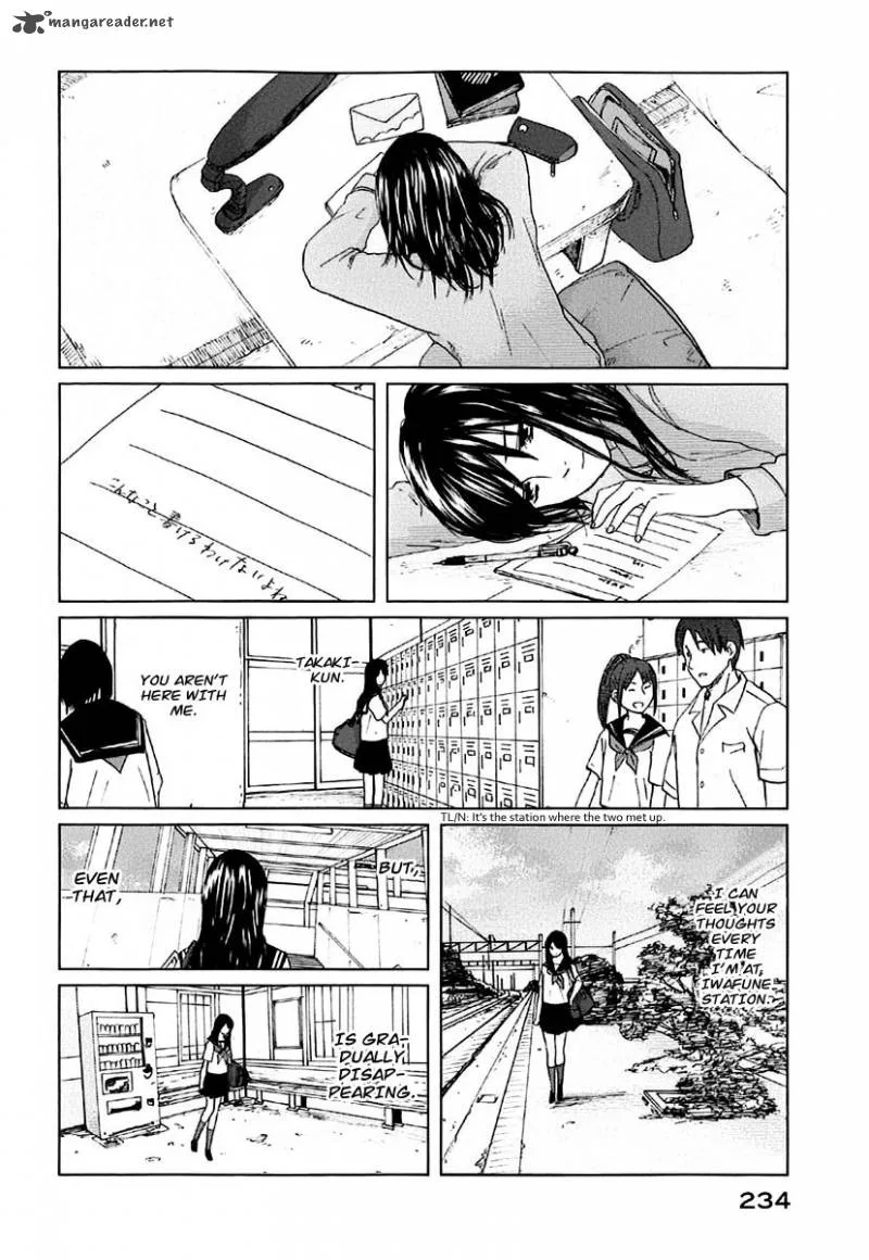 5 Centimeters per Second Chapter 5 page 37