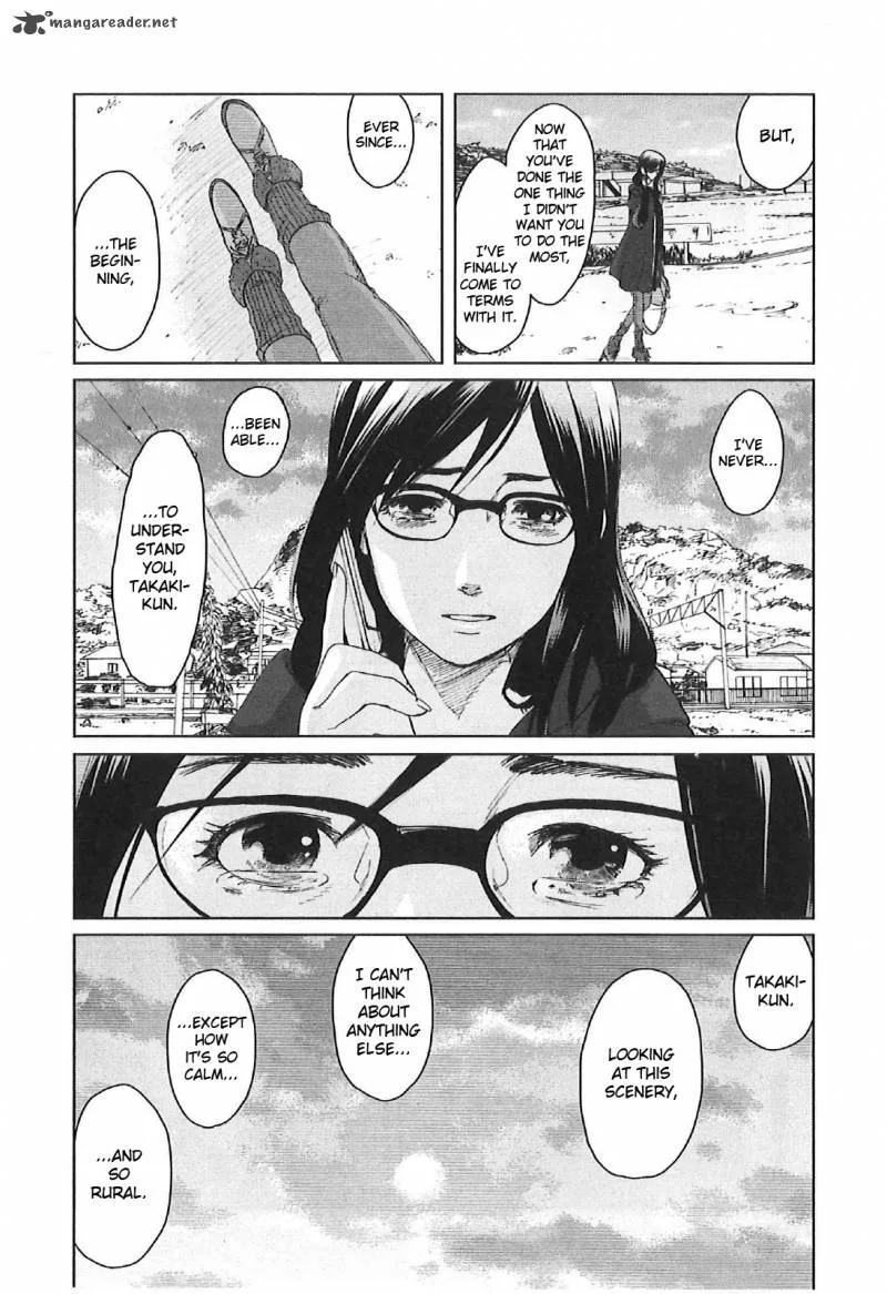 5 Centimeters per Second Chapter 8 page 30