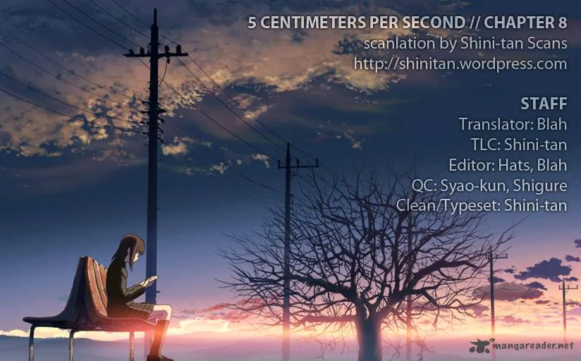 5 Centimeters per Second Chapter 8 page 39