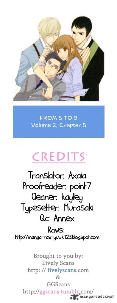 5-ji kara 9-ji made Chapter 5 page 1