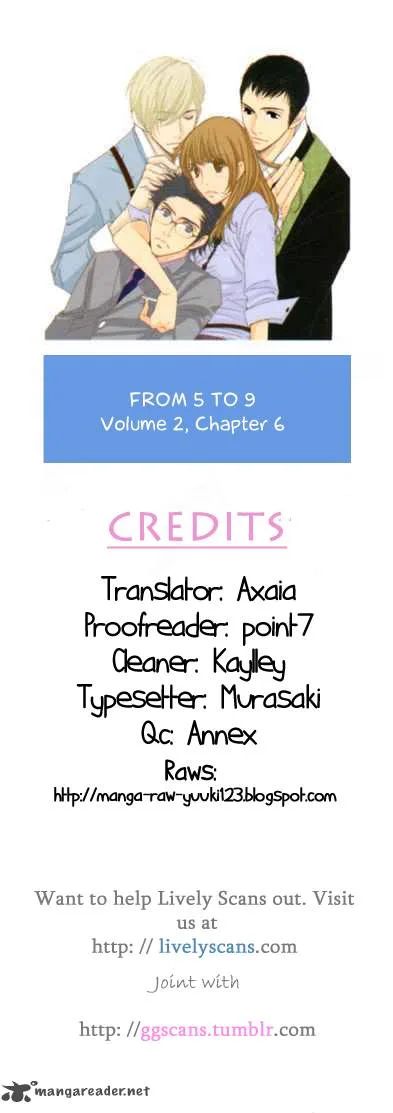 5-ji kara 9-ji made Chapter 6 page 1