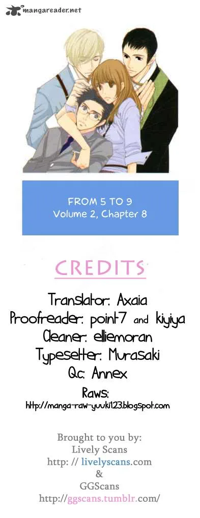 5-ji kara 9-ji made Chapter 8 page 1