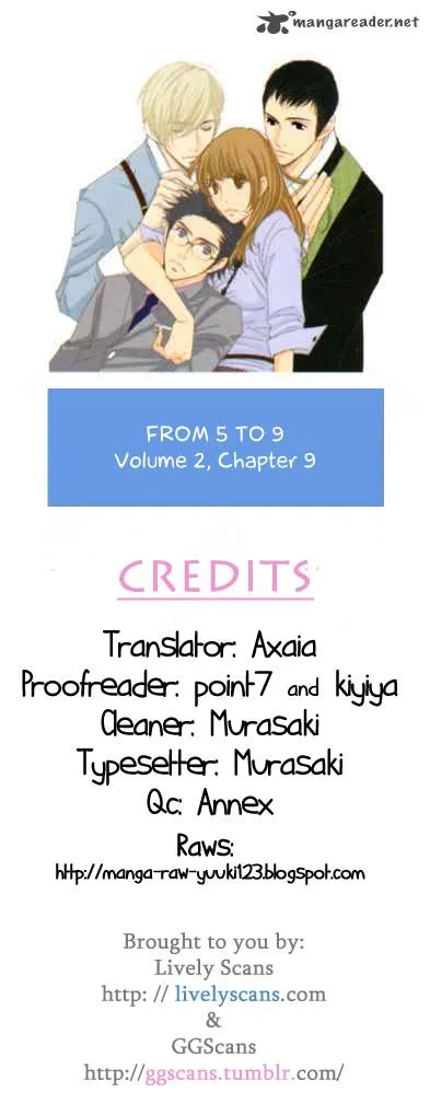 5-ji kara 9-ji made Chapter 9 page 1