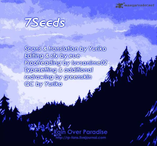 7 Seeds Chapter 130 page 1