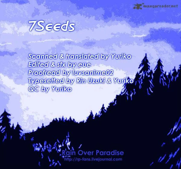 7 Seeds Chapter 144 page 1