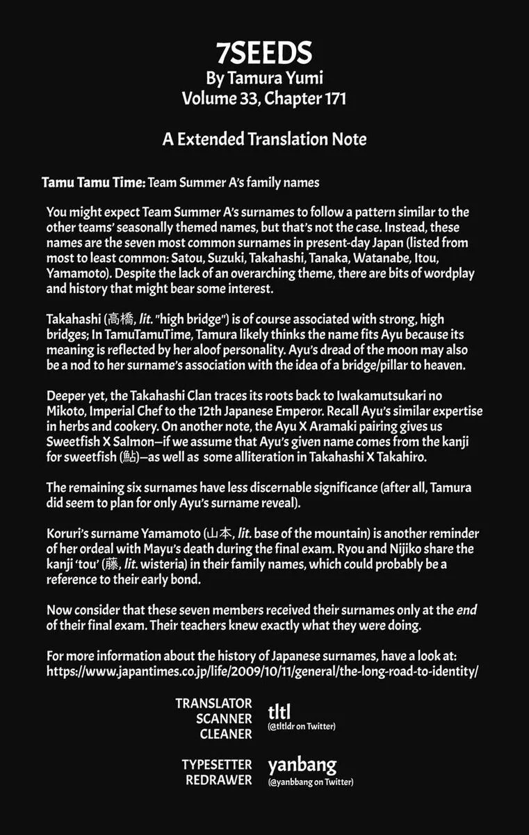 7 Seeds Chapter 171 page 42