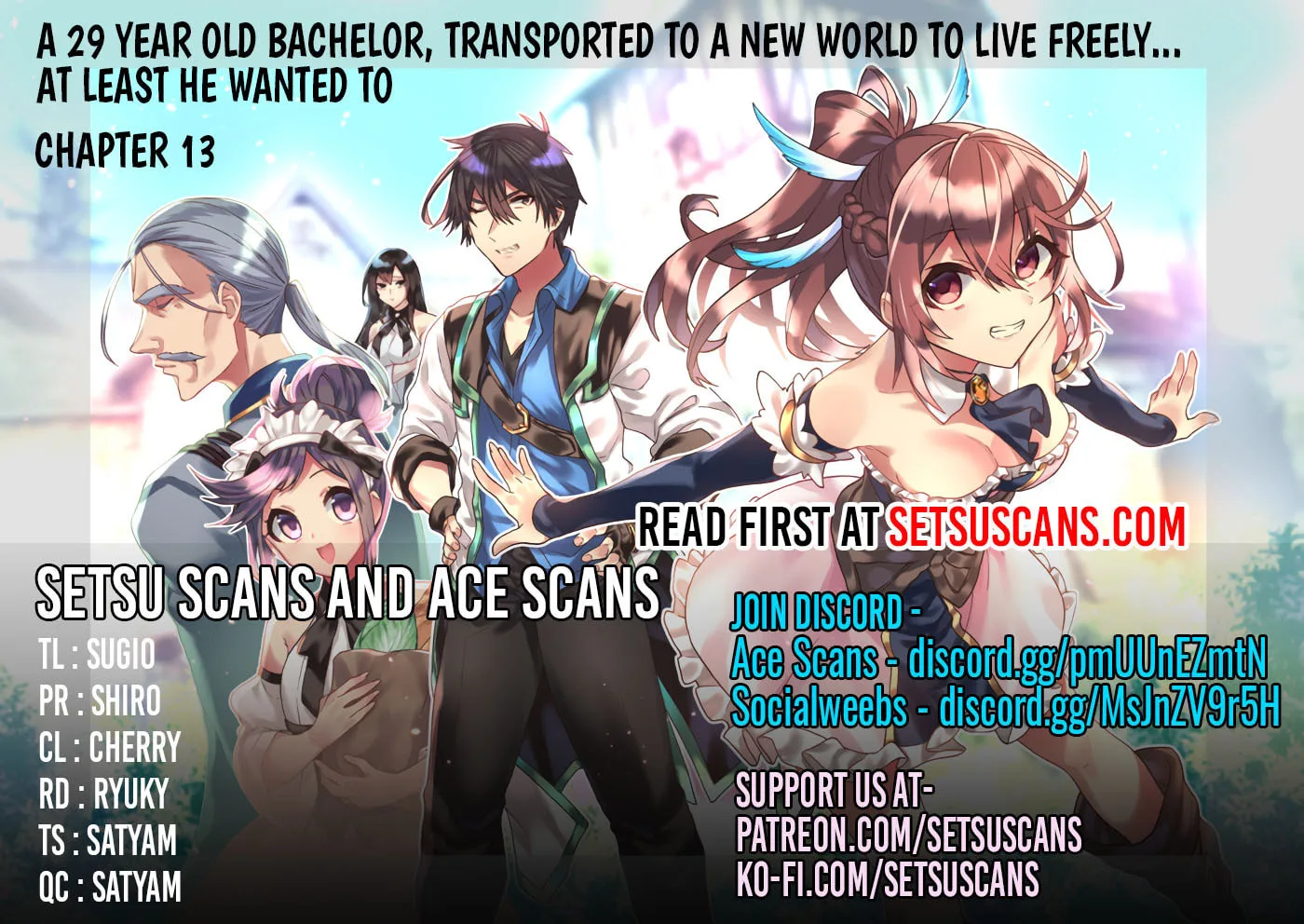 A 29 Year Old Bachelor, Transported to a New World to Live Freely... at Least He Wanted To Chapter 13 page 1