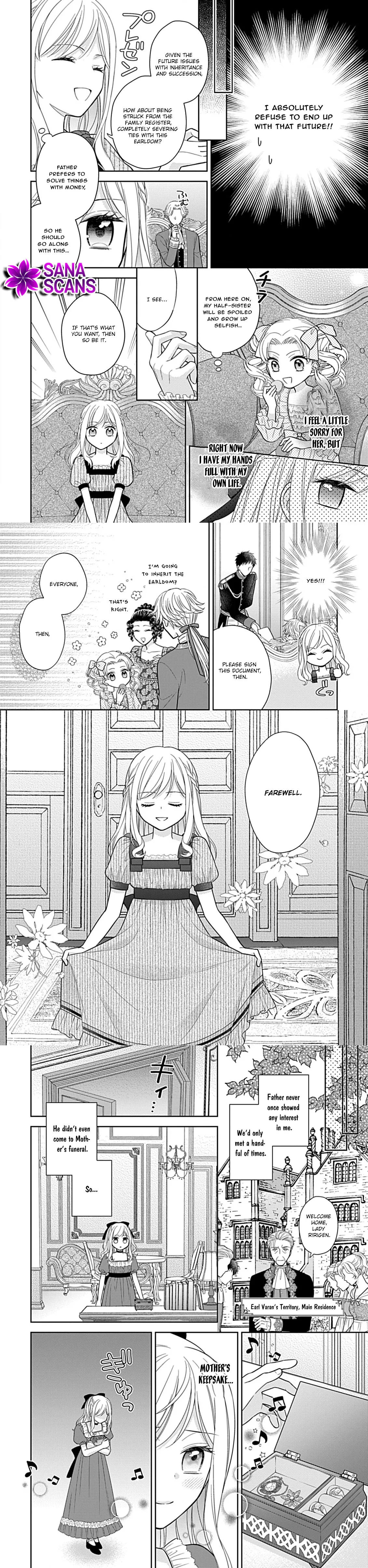 A Doomed Side Character Runs Away Now—Butterfly Effect Chapter 1 page 6