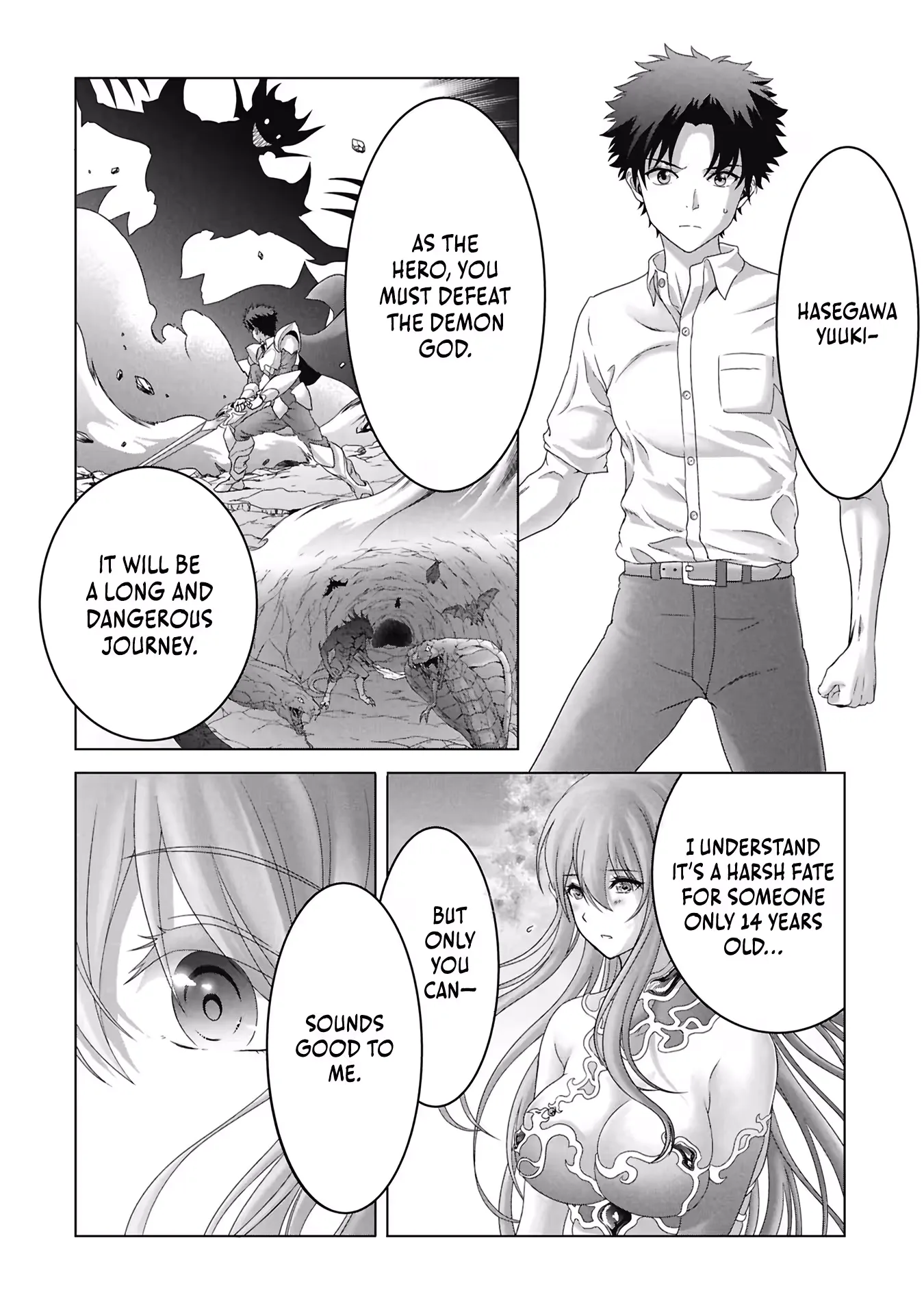 A Former Hero Returned From Another World ~i Was Supposed to Solo Clear Modern Day Dungeons Using Items I Brought Back With a Goddess's Power, but Somehow I Ended Up Forming a Hero Party~ Chapter 1 page 8