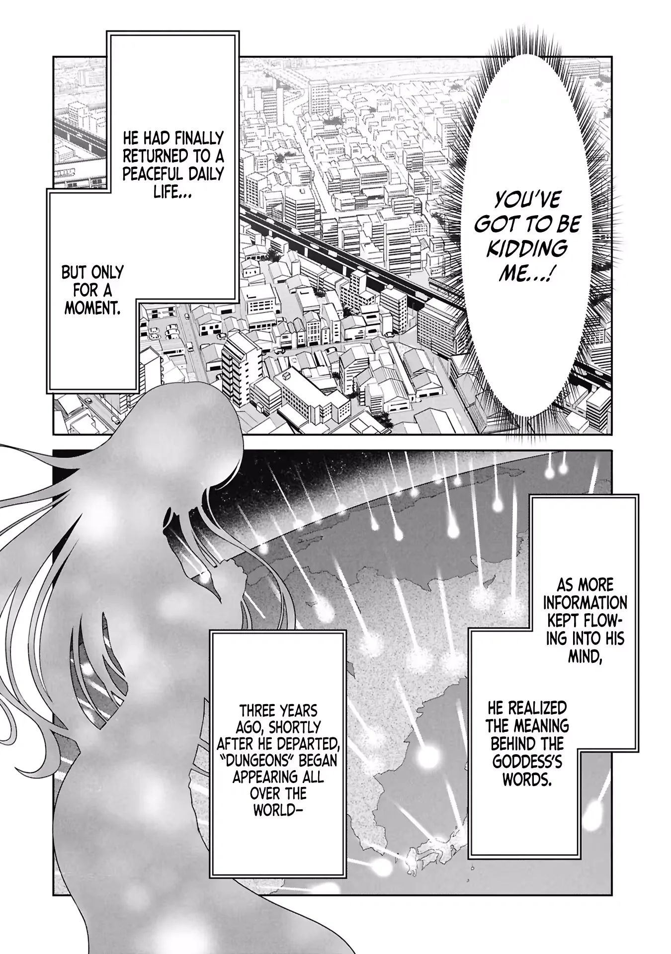 A Former Hero Returned From Another World ~i Was Supposed to Solo Clear Modern Day Dungeons Using Items I Brought Back With a Goddess's Power, but Somehow I Ended Up Forming a Hero Party~ Chapter 1 page 41