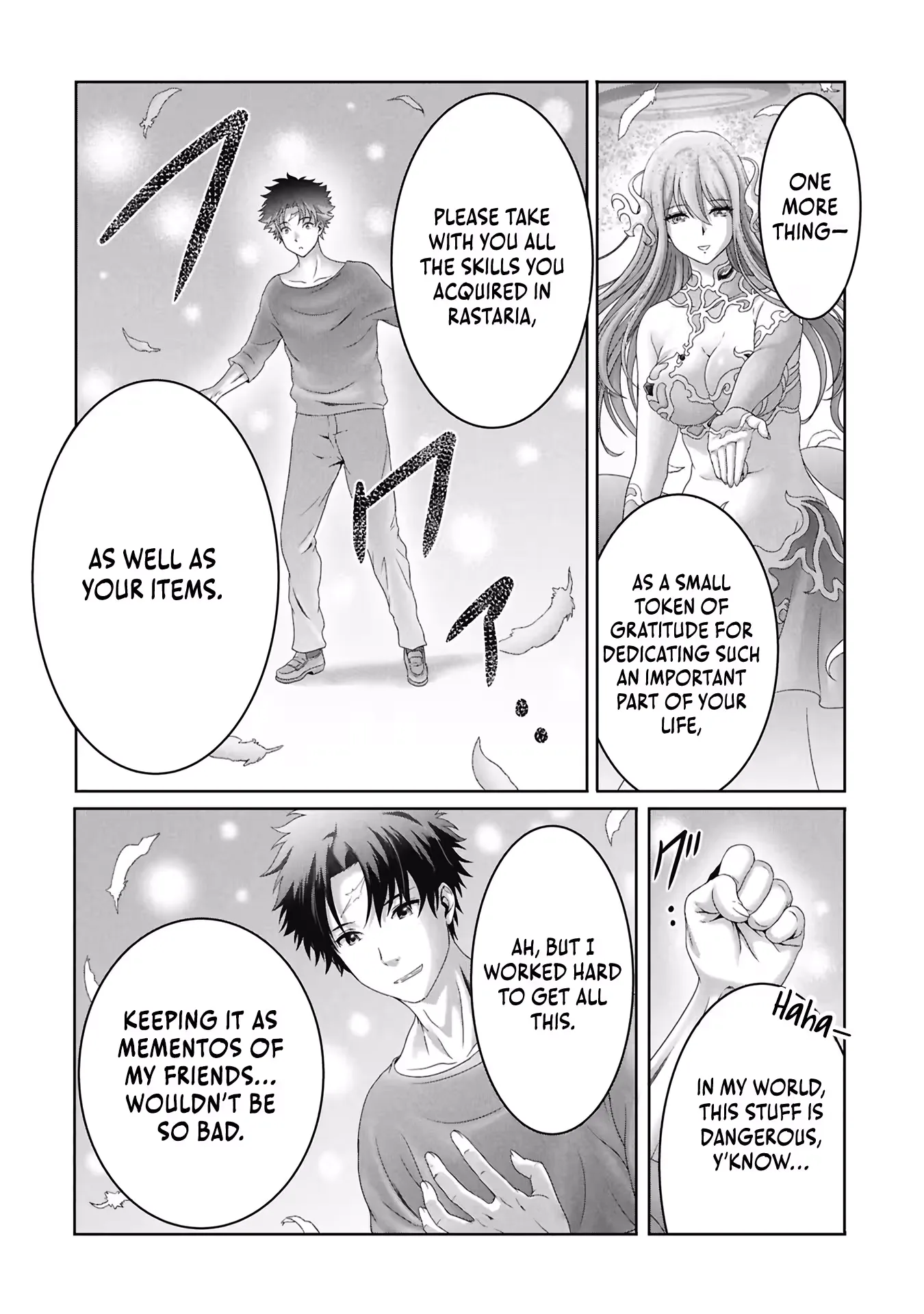 A Former Hero Returned From Another World ~i Was Supposed to Solo Clear Modern Day Dungeons Using Items I Brought Back With a Goddess's Power, but Somehow I Ended Up Forming a Hero Party~ Chapter 1 page 33