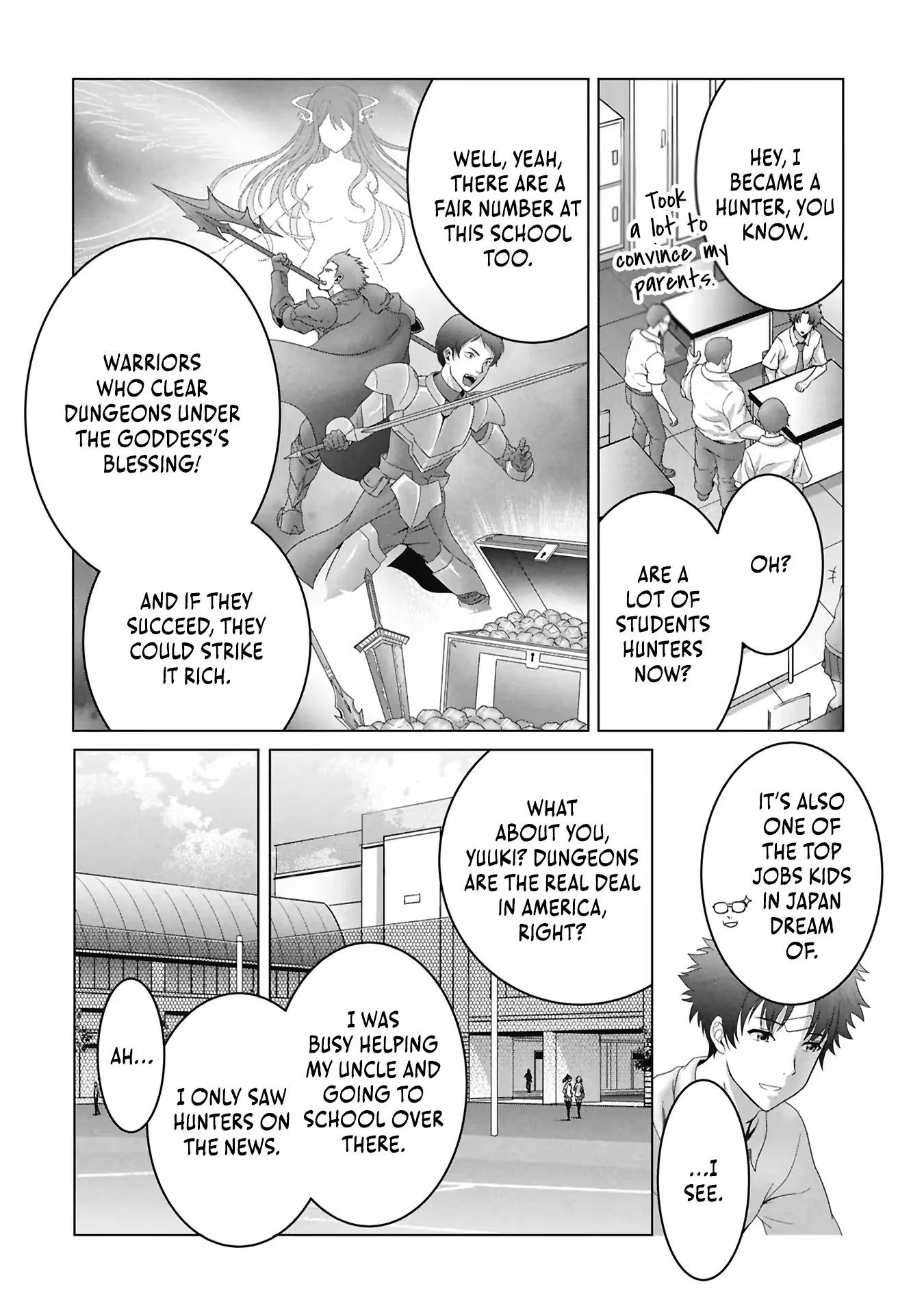 A Former Hero Returned From Another World ~i Was Supposed to Solo Clear Modern Day Dungeons Using Items I Brought Back With a Goddess's Power, but Somehow I Ended Up Forming a Hero Party~ Chapter 2 page 7