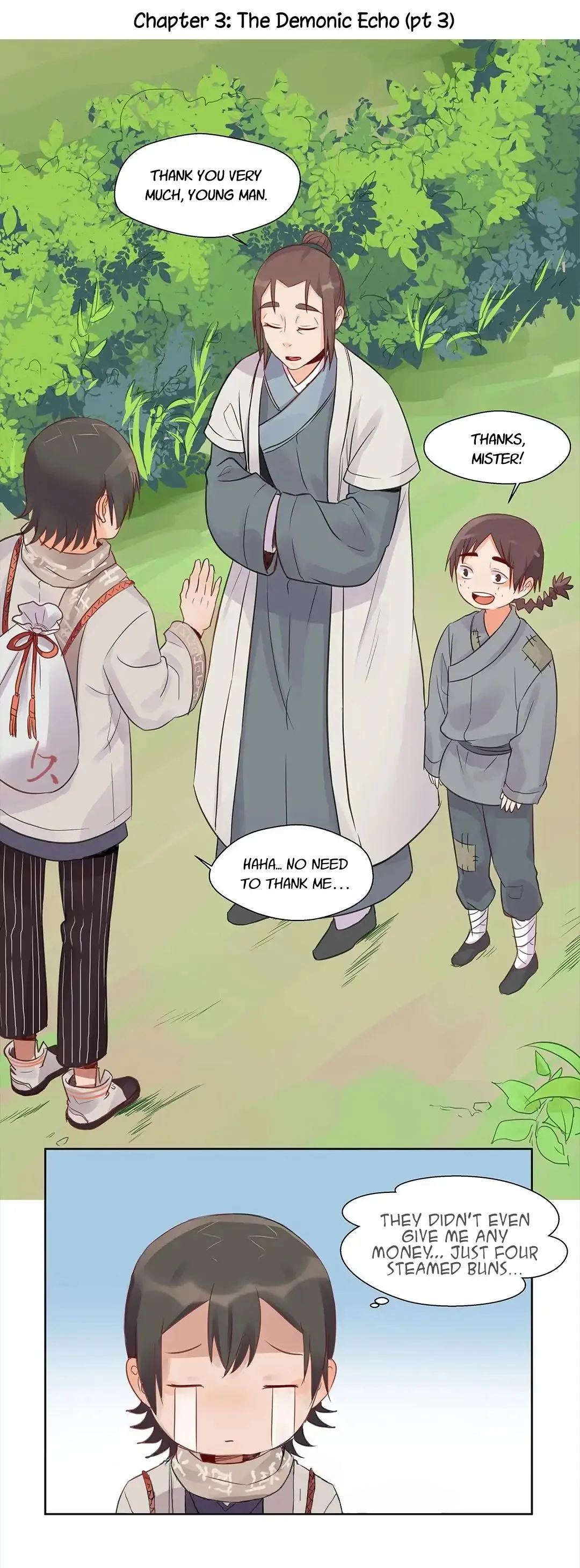 A Gust of Wind Blows at Daybreak Chapter 3 page 1