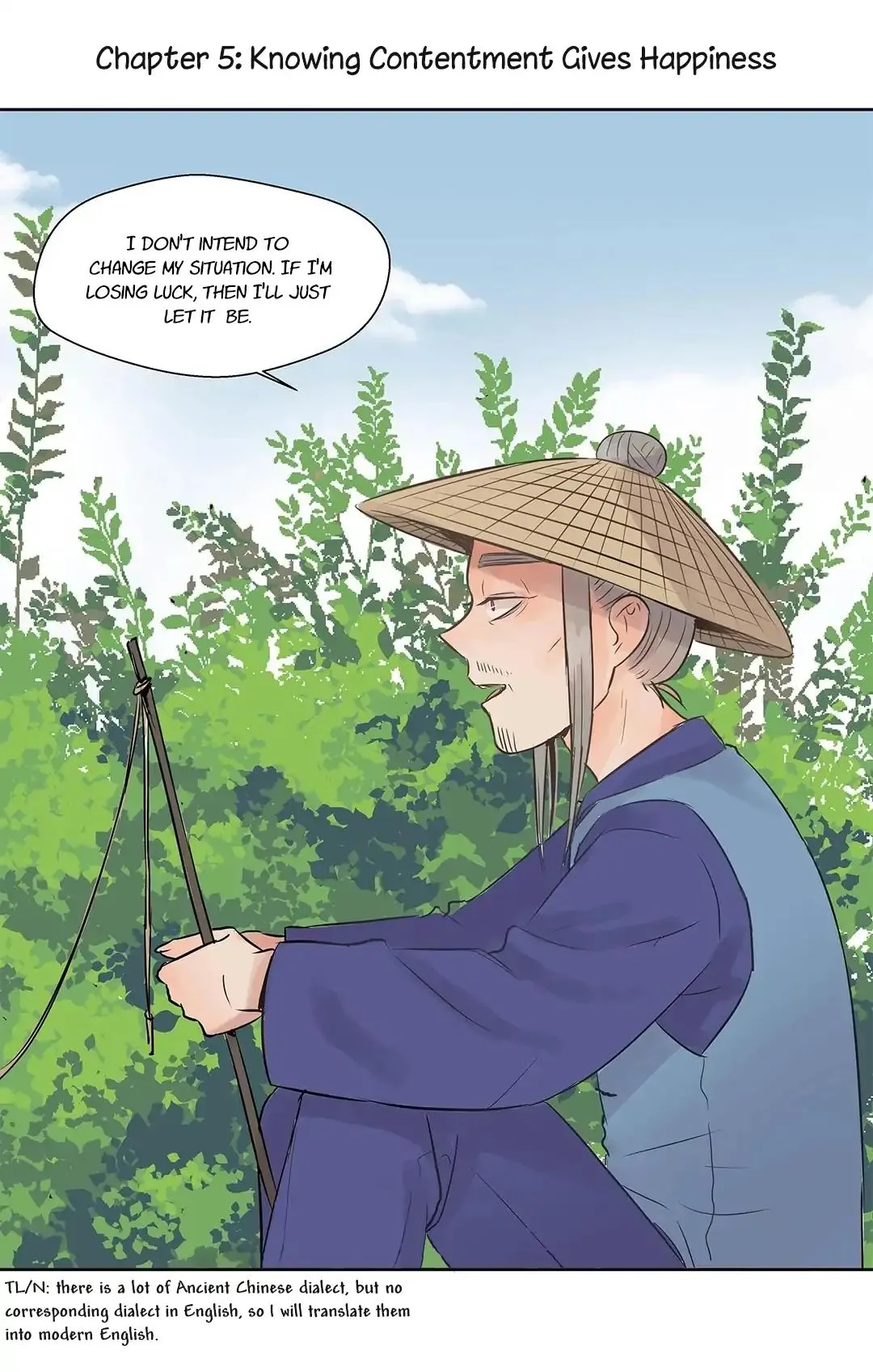 A Gust of Wind Blows at Daybreak Chapter 5 page 1