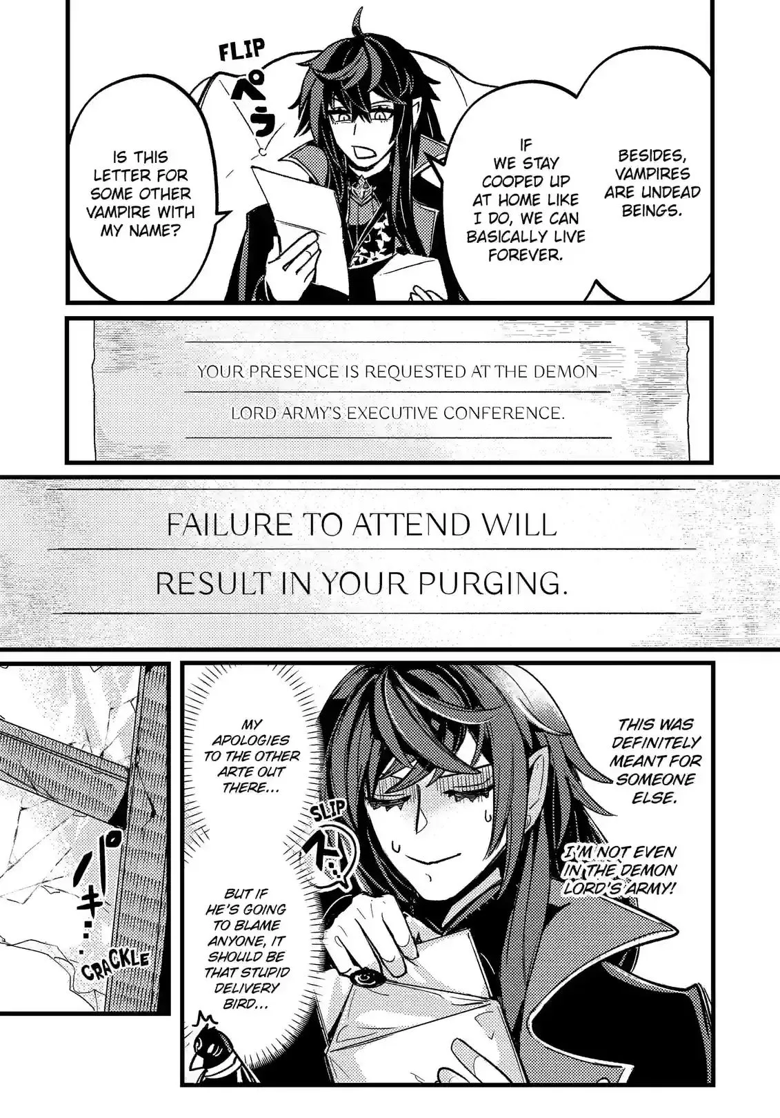 A Peace-Loving Vampire Who Has Lived for Tens of Thousands of Years Has Somehow Become the Strongest in the World Chapter 1 page 11