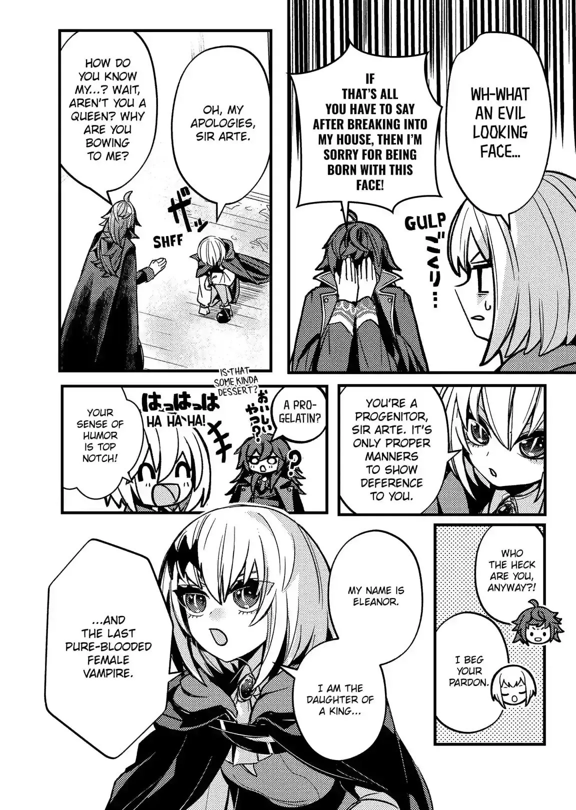 A Peace-Loving Vampire Who Has Lived for Tens of Thousands of Years Has Somehow Become the Strongest in the World Chapter 1 page 14