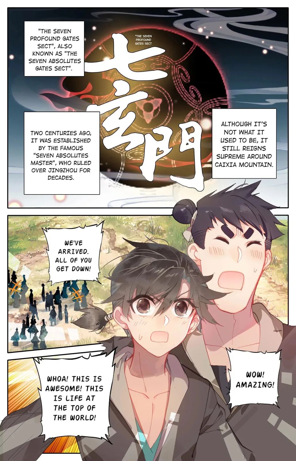 A Record of a Mortal's Journey to Immortality Chapter 1 page 8
