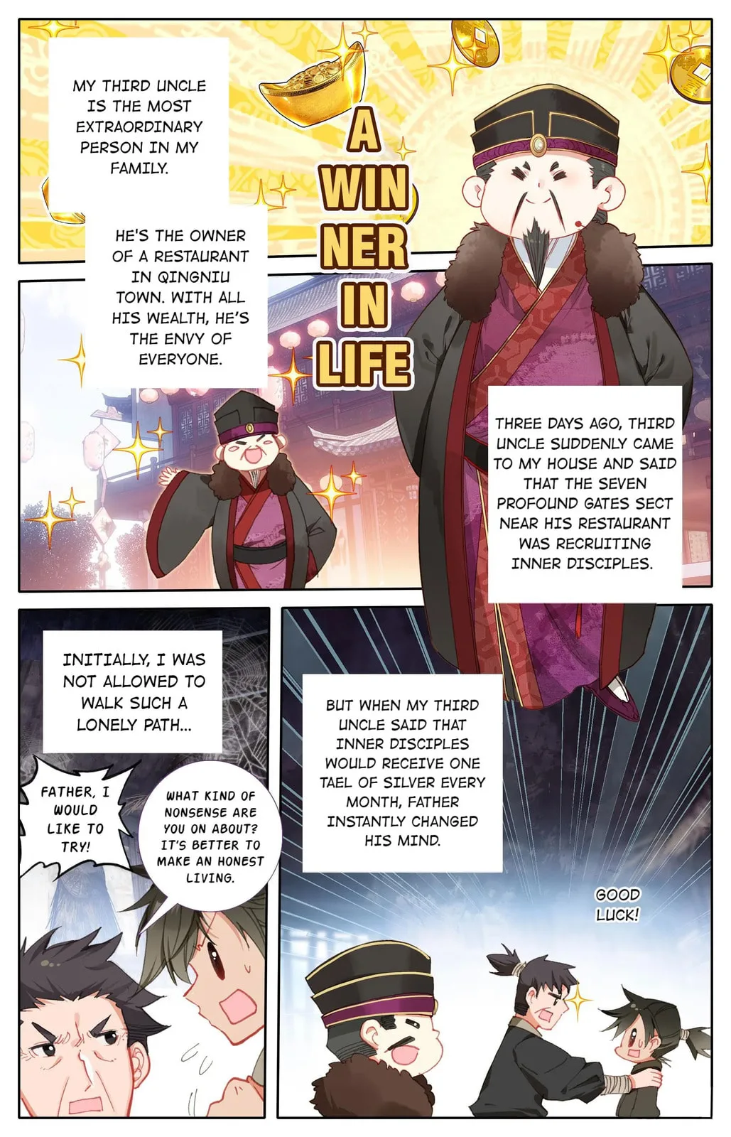 A Record of a Mortal's Journey to Immortality Chapter 1 page 4