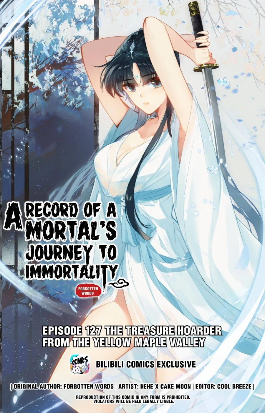 A Record of a Mortal's Journey to Immortality Chapter 127 page 1