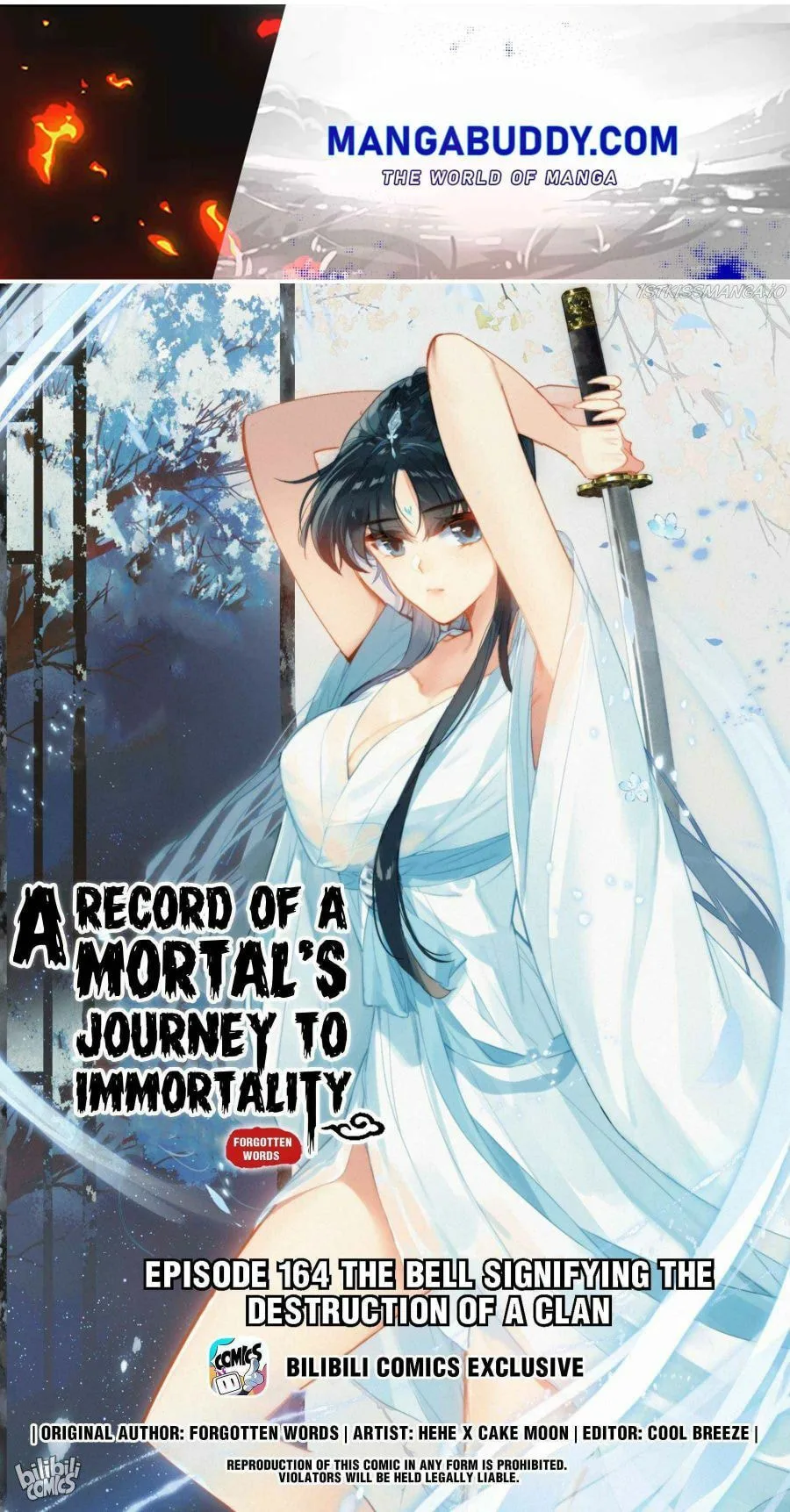 A Record of a Mortal's Journey to Immortality Chapter 164 page 1