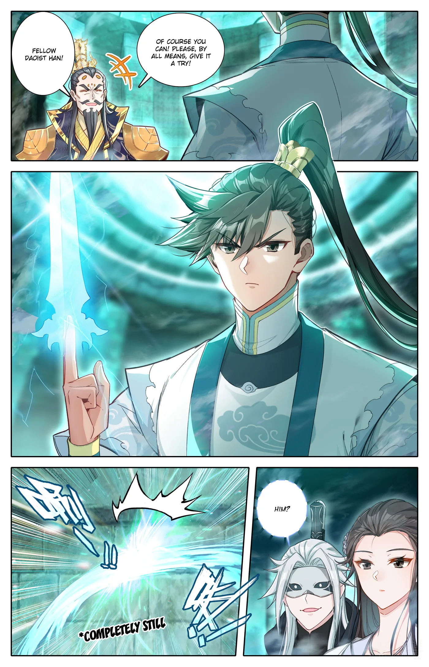 A Record of a Mortal's Journey to Immortality Chapter 323 page 3