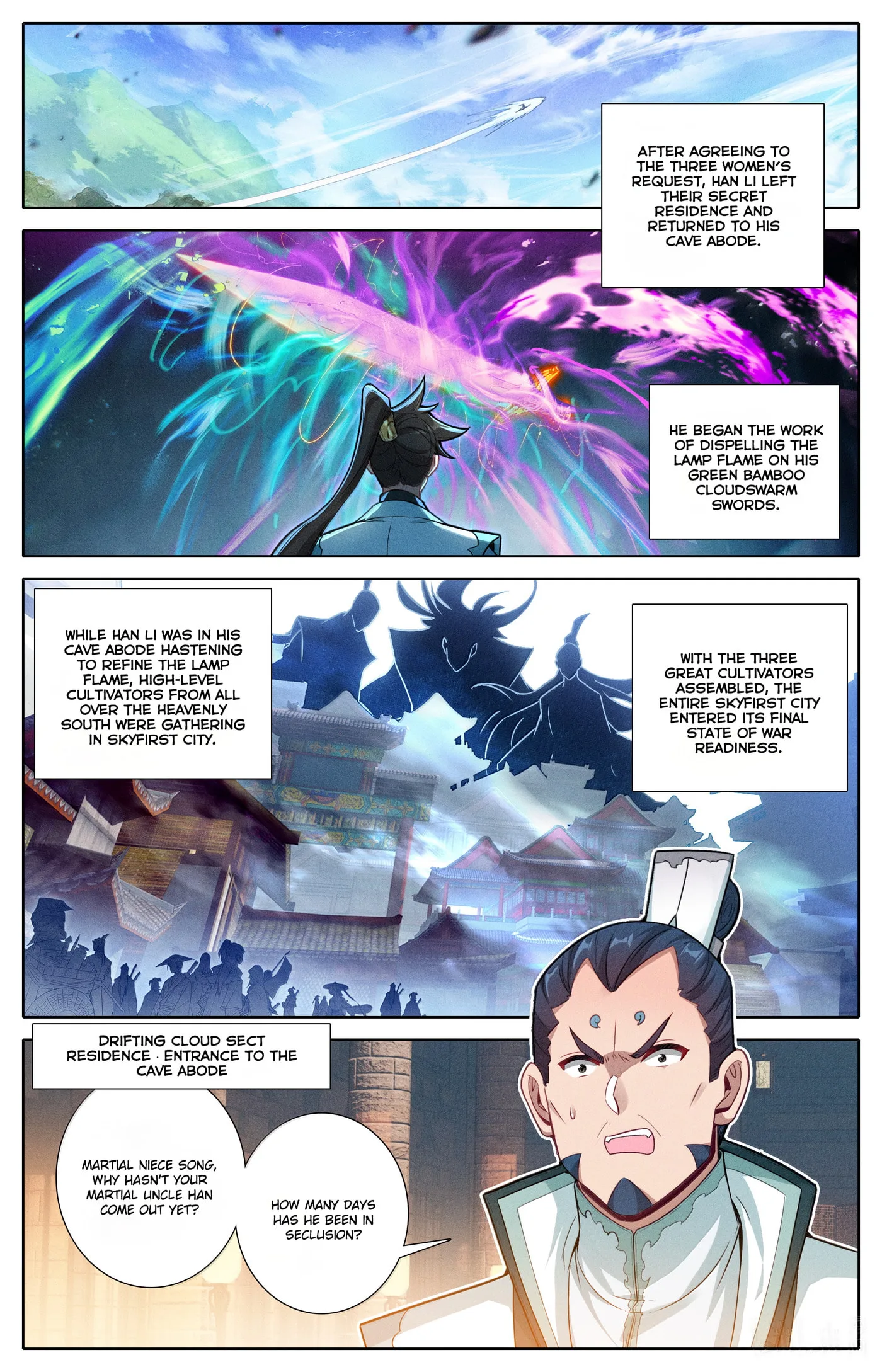 A Record of a Mortal's Journey to Immortality Chapter 344 page 3