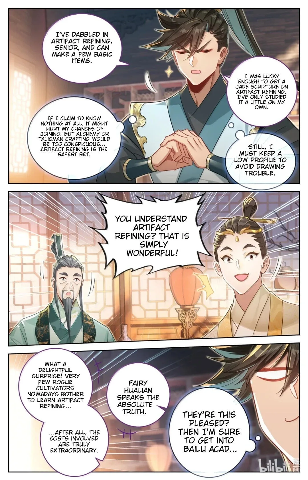 A Record of a Mortal's Journey to Immortality Chapter 396 page 9