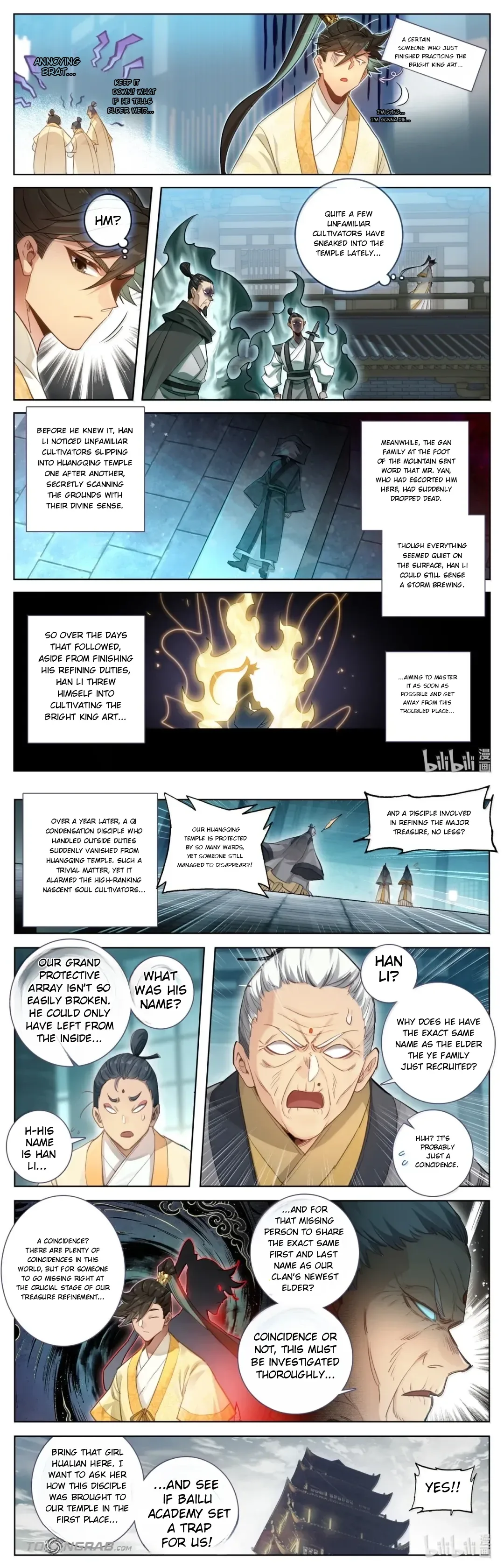 A Record of a Mortal's Journey to Immortality Chapter 398 page 1