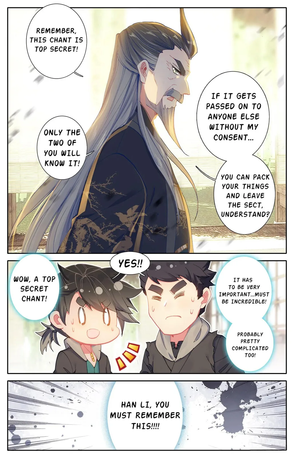 A Record of a Mortal's Journey to Immortality Chapter 4 page 3