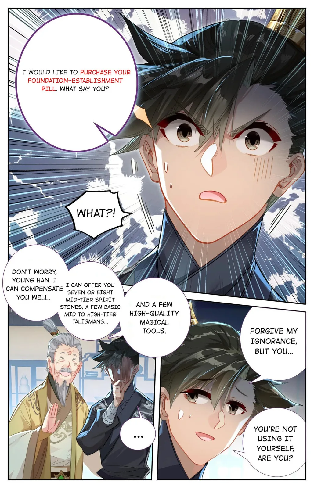 A Record of a Mortal's Journey to Immortality Chapter 68.2 page 3
